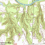United States Geological Survey Manquin, VA (1968, 24000-Scale) digital map
