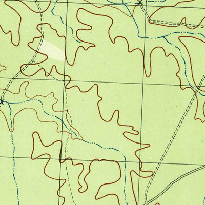 United States Geological Survey Manry, VA (1943, 31680-Scale) digital map