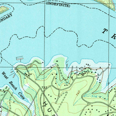 United States Geological Survey Mansfield Dam, TX (1986, 24000-Scale) digital map