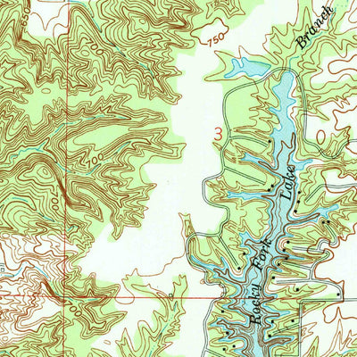 United States Geological Survey Mansfield, IN (1963, 24000-Scale) digital map