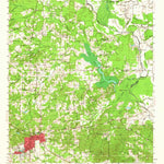 United States Geological Survey Mansfield, LA (1957, 62500-Scale) digital map