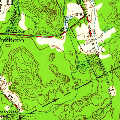 United States Geological Survey Mansfield, MA (1946, 24000-Scale) digital map