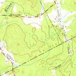 United States Geological Survey Mansfield, MA (1964, 24000-Scale) digital map