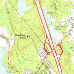 United States Geological Survey Mansfield, MA (1964, 24000-Scale) digital map