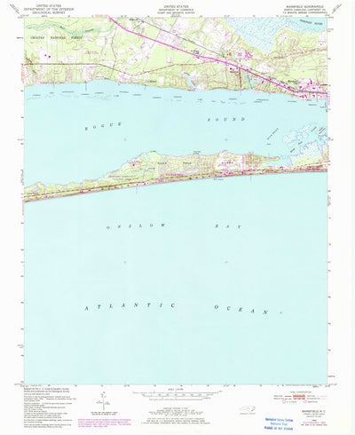 United States Geological Survey Mansfield, NC (1949, 24000-Scale) digital map