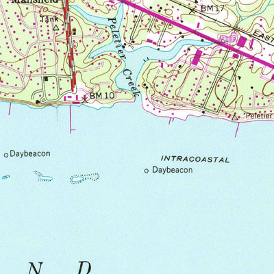 United States Geological Survey Mansfield, NC (1949, 24000-Scale) digital map