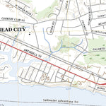 United States Geological Survey Mansfield, NC (2022, 24000-Scale) digital map