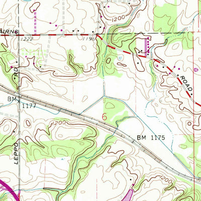 United States Geological Survey Mansfield North, OH (1960, 24000-Scale) digital map