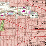 United States Geological Survey Mansfield North, OH (1960, 24000-Scale) digital map