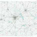 United States Geological Survey Mansfield, OH (1986, 100000-Scale) digital map