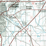 United States Geological Survey Mansfield, OH (1986, 100000-Scale) digital map