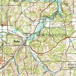 United States Geological Survey Mansfield, OH (1994, 100000-Scale) digital map