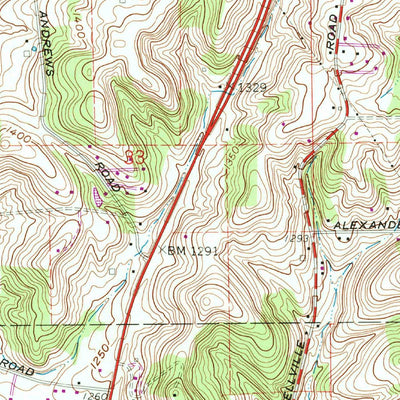 United States Geological Survey Mansfield South, OH (1961, 24000-Scale) digital map