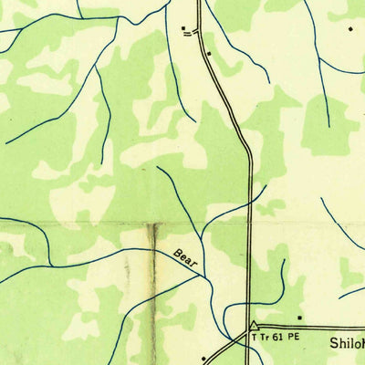 United States Geological Survey Mansfield, TN (1936, 24000-Scale) digital map