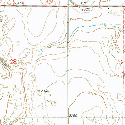 United States Geological Survey Mansfield, WA (1968, 24000-Scale) digital map
