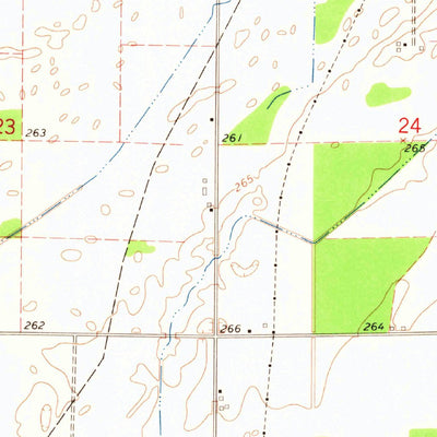 United States Geological Survey Manson, AR (1965, 24000-Scale) digital map