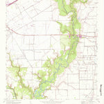 United States Geological Survey Manson, TX (1952, 24000-Scale) digital map
