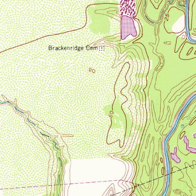 United States Geological Survey Manson, TX (1952, 24000-Scale) digital map