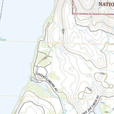 United States Geological Survey Manson, WA (2020, 24000-Scale) digital map