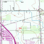 United States Geological Survey Manteca, CA (1952, 24000-Scale) digital map