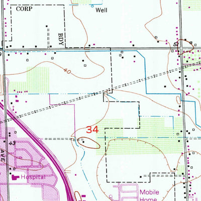 United States Geological Survey Manteca, CA (1952, 24000-Scale) digital map