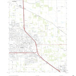 United States Geological Survey Manteca, CA (2021, 24000-Scale) digital map