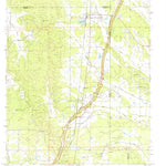 United States Geological Survey Mantee, MS (1972, 24000-Scale) digital map