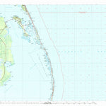 United States Geological Survey Manteo, NC (1985, 100000-Scale) digital map