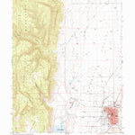 United States Geological Survey Manti, UT (1965, 24000-Scale) digital map
