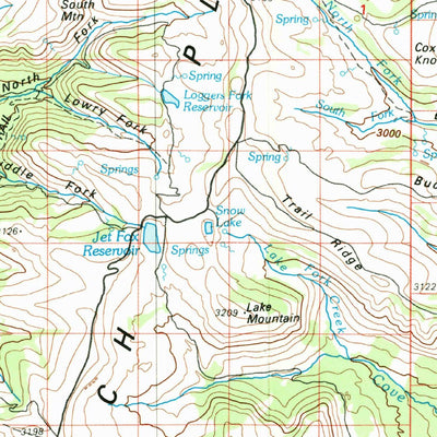 United States Geological Survey Manti, UT (1981, 100000-Scale) digital map