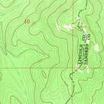 United States Geological Survey Mantrap Fork, MT (1966, 24000-Scale) digital map