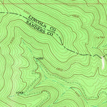 United States Geological Survey Mantrap Fork, MT (1966, 24000-Scale) digital map