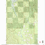 United States Geological Survey Mantrap Fork, MT (1999, 24000-Scale) digital map