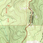 United States Geological Survey Mantrap Fork, MT (1999, 24000-Scale) digital map