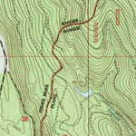 United States Geological Survey Mantrap Fork, MT (1999, 24000-Scale) digital map