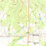United States Geological Survey Mantua, AL (1970, 24000-Scale) digital map