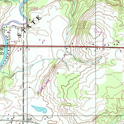 United States Geological Survey Mantua, OH (1994, 24000-Scale) digital map