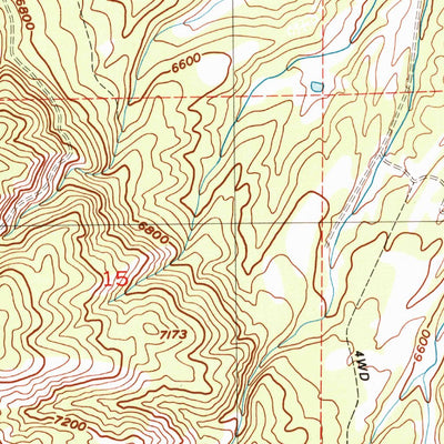 United States Geological Survey Mantua, UT (1991, 24000-Scale) digital map
