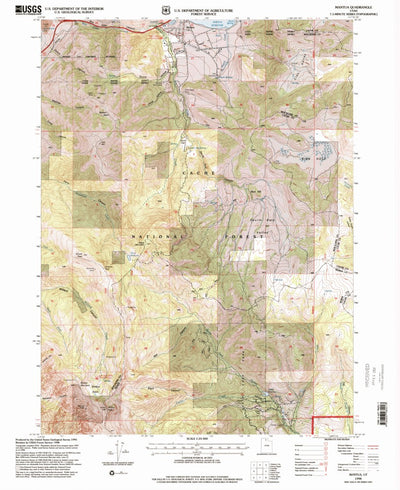 United States Geological Survey Mantua, UT (1998, 24000-Scale) digital map