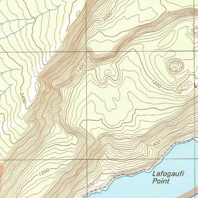 United States Geological Survey Manua Islands East, AS (2001, 24000-Scale) digital map