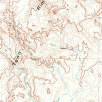 United States Geological Survey Manuel Gap, WY (1970, 24000-Scale) digital map