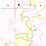United States Geological Survey Manvel, ND-MN (1973, 24000-Scale) digital map