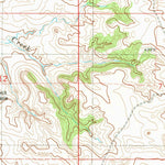United States Geological Survey Manville NE, WY (1981, 24000-Scale) digital map