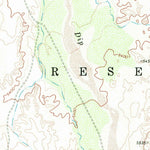United States Geological Survey Many Farms, AZ (1968, 24000-Scale) digital map