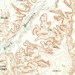 United States Geological Survey Many Farms SW, AZ (1968, 24000-Scale) digital map