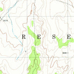 United States Geological Survey Many Ghosts Hill, AZ (1982, 24000-Scale) digital map