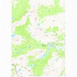 United States Geological Survey Many Glacier, MT (1968, 24000-Scale) digital map