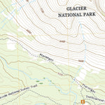 United States Geological Survey Many Glacier, MT (2020, 24000-Scale) digital map