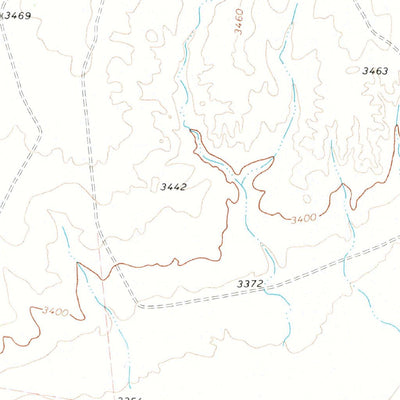 United States Geological Survey Many Post Camp, TX (1971, 24000-Scale) digital map