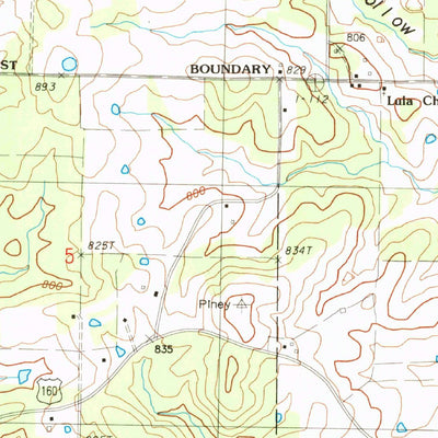 United States Geological Survey Many Springs, MO (1983, 24000-Scale) digital map